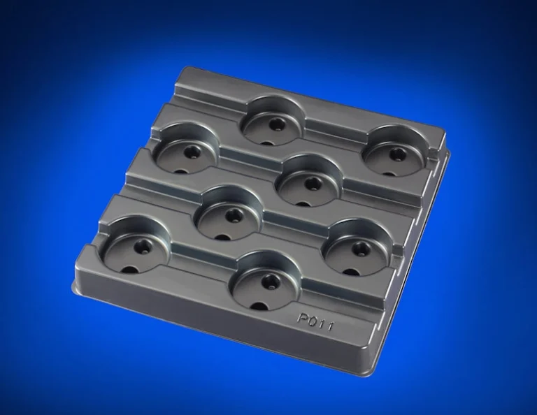 Automotive parts thermoformed plastic tray Automotive Parts Material Handling Tray